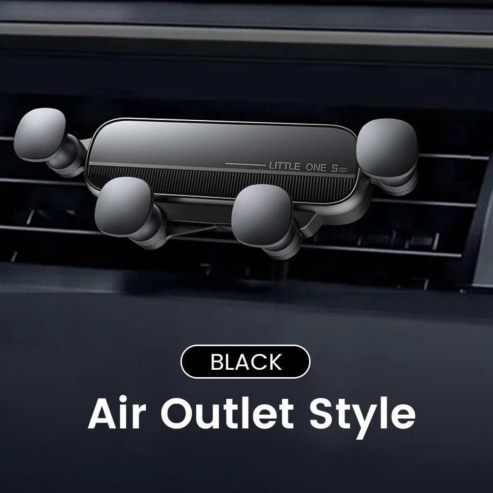 Black Style A Color Gravity Car Phone Holder Air Vent Mount Universal